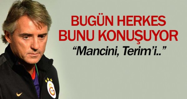 Mancini Terim'i unutturuyor